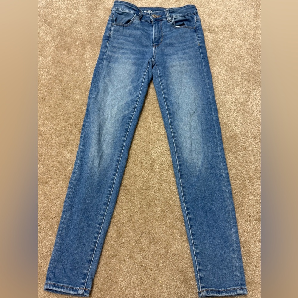 American Eagle Hi-Rise Jeggings size 0 short